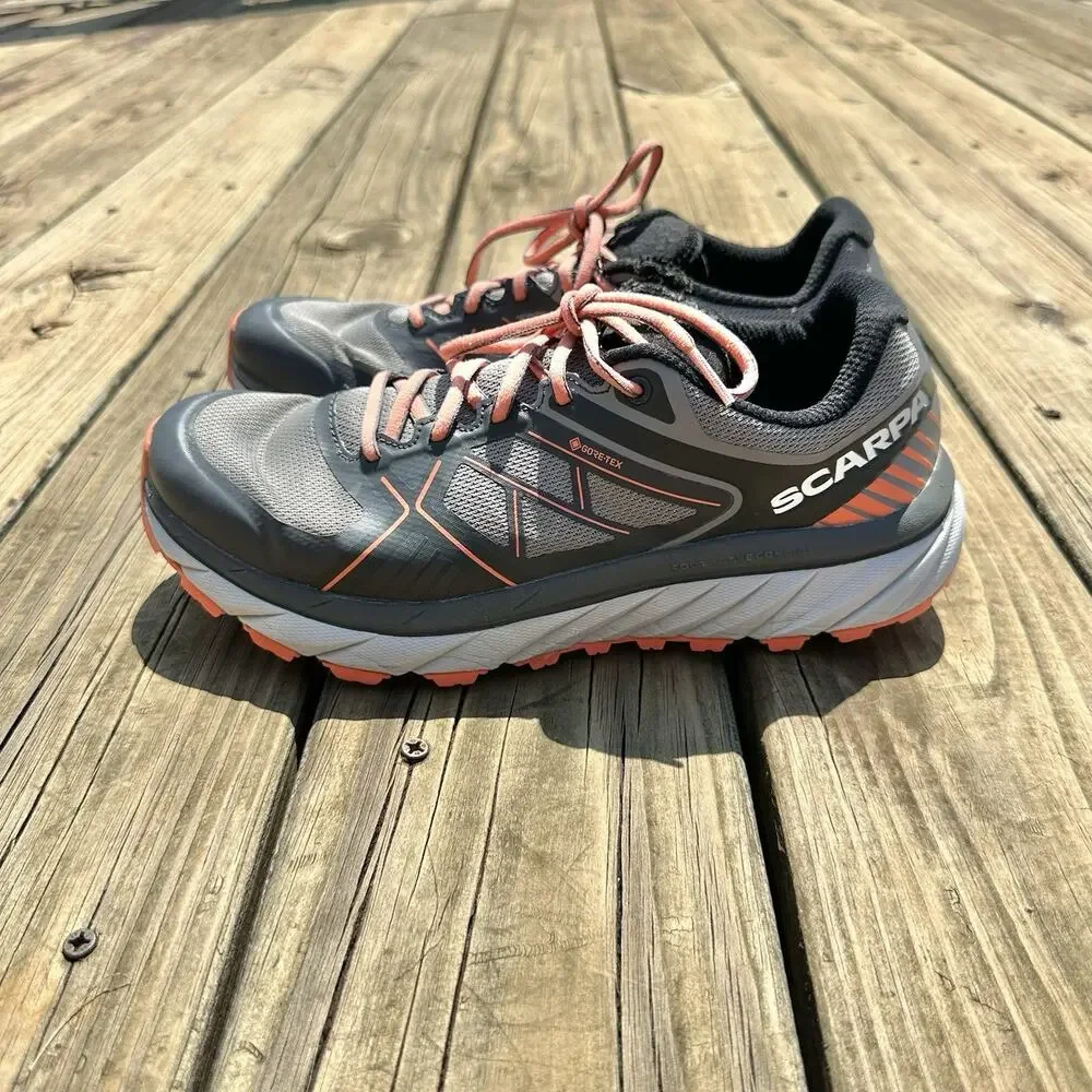 Scarpa Spin Infinity GTX Gore-Tex Trail Running Shoes Womens US 8.5 EU 40.5